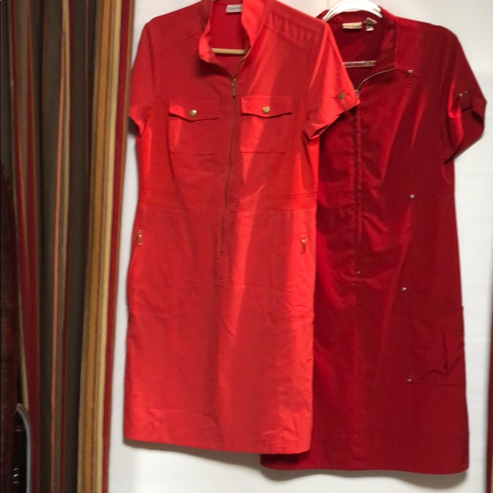 Chicos size 1   peach dress